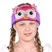 Contixo H1 Kids Headphones, 85dB Volume Limiting with Adjustable Speakers Soft Children Fleece Headband Toddler Headphones for Home and Travel - Animal Character Design