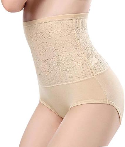 Women's Briefs Underwear Tummy Control Cotton Panties High Waist Stretch Underpants