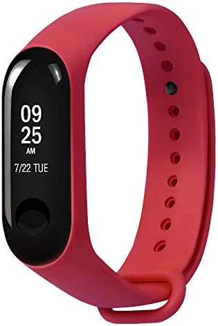 Barthylomo Xiaomi Mi Band 3 Soft TPE Silicone Watch Replacement Band Sports Watch Bands Wrist Watches Accessories