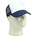 DALIX Two Tone Trucker Cap in Navy Blue and White Hat