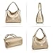 ANA LUBLIN Women‘s Leather Handbag Ladies Tote Bag Top-Handle Purse Shoulder Crossbody Bag