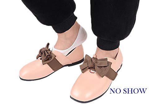 CHUNG Little Girls Thin Half-Mesh Low Cut Cotton Socks Summer No Show Liner, Girl-10wt,2-4Y - Thumbnail 6