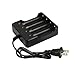 ElementDigital 4 Slot Li-on Battery Charger for 18650 Rechargeable Battery Black