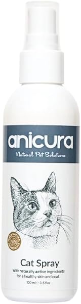 Anicura Natural Cat Spray - Itch Relief for Sensitive Skin & Dermatitis (Liquid) view 1