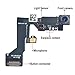 UTechZH 5MP Facing Front Camera Flex Cable W/Proximity Sensor Light Microphone Replacement Part Compatible for iPhone 6s 4.7