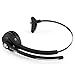 G-Cord 2 Pack Bluetooth Office Headsets with Mic, Retractable Wireless Headphones for Skype, VoIP, Truck Driver, Call Center