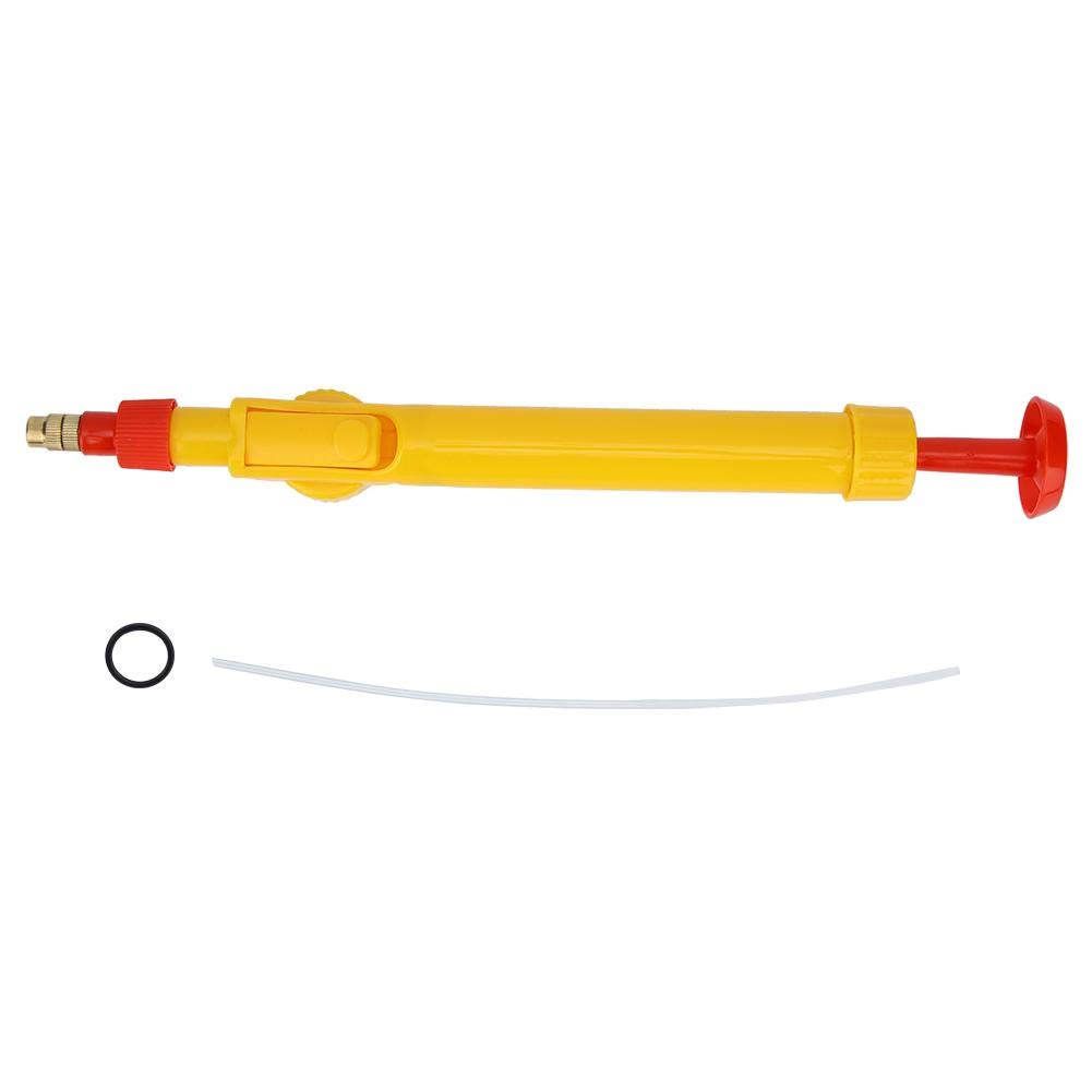 TOPINCN Mini High Pressure Water Metal Nozzle Garden Pump Spray Bottle Trolley Manual Sprayer Watering Irrigation Tool