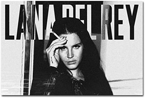 RUIYAN Canvas Pictures Wall Art Picture Lana Del Rey Soul Music Singer Star Poster Print 40X60Cm Without Frame