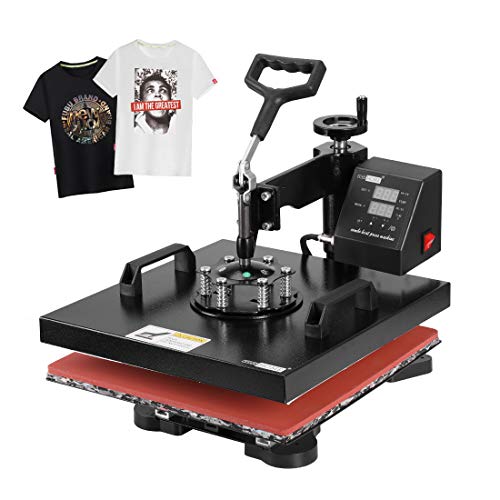 VIVOHOME Swing Away Clamshell Printing Sublimation Heat Press Transfer