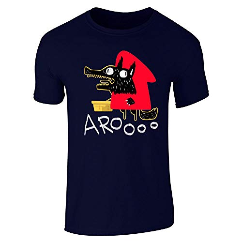 Little Red Wolf Fairy Tale Funny Cute Short Sleeve T-Shirt