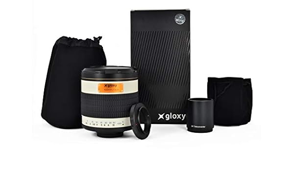 Gloxy teleobjetivo 500mm-1000mm f/6.3 para Nikon D3500 / D3400 ...