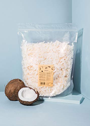 KoRo - Kokoschips ohne Zuckerzusatz 1 kg - 100 % Naturbelassen Knackig Schwefelfrei – Bild 3