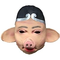 JerryCostume Chinese Monkey King The Pig Cosplay Mask Halloween Cosplay Costume Mens 2018