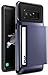 Galaxy Note 8 Case :: Lumion x VRS :: Slim Wallet :: Semi-auto Sliding US Patent :: Card Slot Holder Heavy Duty Drop Protective Cover Samsung Galaxy Note 8 (Damda Glide - Orchid Gray)