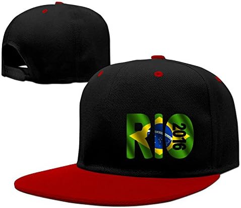 Hip-Hop Rio Olympics Adult Unisex Cotton Baseball Caps Contrast Color Snapback Hats