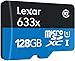 Lexar High-Performance 633x 128GB microSDXC UHS-I Card with SD Adapter, C10, U3, V30, A1, Full-HD & 4K Video, Up To 100MB/s Read, for Smartphones, Tablets, and Action Cameras (LSDMI128BBNL633A)