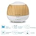 Essential Oil Diffuser, 500ML, InnooCare Wood Grain Aromatherapy Diffuser ,Ultrasonic Cool Mist Humidifier with 7 Color Changing LED Lights and Timer Settings,Waterless Auto off