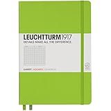 Leuchtturm1917 Classic Hardcover Squared Medium Notebook Lime