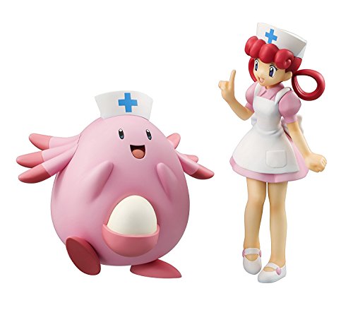 Megahouse Pokemon: Nurse Joy & Chansey GEM PVC Figure