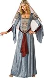 InCharacter Costumes Women's Maid Marian Costume, Blue/Burgundy/Grey, X-Large