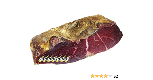 Cecina de Vaca Ahumada. Trozo de 1 Kg. - JamonOnline : Amazon ...