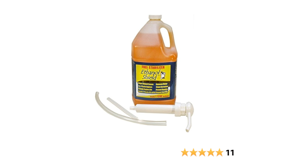 Amazon Com Ethanol Shield Fuel Stabilizer 1 Gallon Bottle With Pump System Patio Lawn Garden