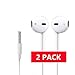 Earbuds,Meld Premium Earphones/Earbuds/Headphones with Stereo Mic&Remote Control for iPhone iPad iPod Samsung Galaxy and More Android Smartphones Compatible with 3.5 mm 2-PACK headphones