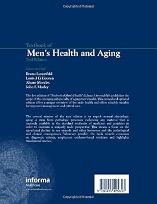 Textbook of Men's Health and Aging, Second Edition