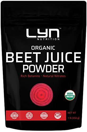 Premium pure organic beet root juice powder, 1 pound, natural nit…