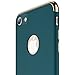 RANVOO iPhone 8 Case, Slim Fit Thin Hard Stylish Cover 3 in 1 Detachable Case, Dark Green [Clip-ON Series]