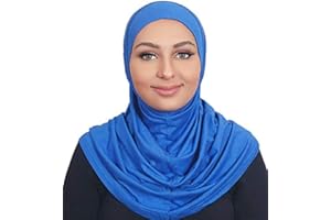 AL AMIRA One Piece Cotton Hijab – Easy Slip-On Style