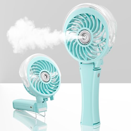 HandFan Portable Handheld Misting Fan Rechargeable