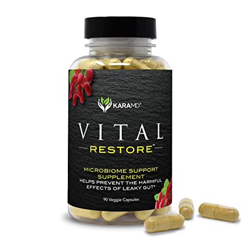 KaraMD Vital Restore Supplement for Leaky Gut, Colon Health, & Immune