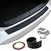 SEAMETAL Car Rear Bumper Protector Guard,Trunk Door Entry Edge Guards,Rear Trunk Bumper Protector Guard 41inches