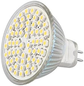 NAFA LED MR16 3528SMD 60 LED 5W High Power Spot Light Lamp Bulb 110V/220V AC,...