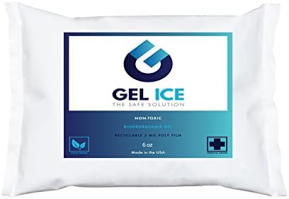  G Gel Ice 6oz Cold Pack (Single) - Reusable, Safe, Made in USA