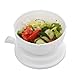 Salad Cutter Bowl Maker Fruit Vegetable Bowl Cutter-Fast Fresh Salad Slicer Salad Chopper- Extra Big Bowl Super For Washing Containing (Green) By GAMING TS