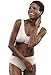 Carole Martin Full-Freedom Comfort Front Closure Bra for Women, Wireless (48, Beige)
