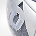 adidas Performance Euro 16 Glider Soccer Ball, Silver Metallic Grey/Night Metallic/Matte Silver/Dark Grey, Size 4