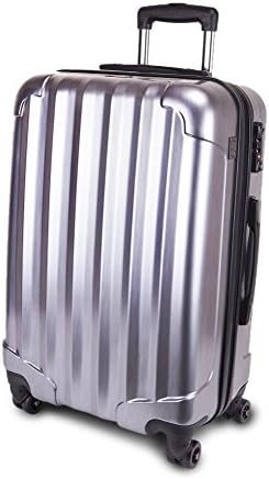 Genius Pack Genius Pack 25'' Hardside Spinner (One Size, Platinum)
