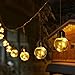 LE 25ft Globe String Lights with 25 Clear G45 LED Bulbs, Warm White, Plug in Dangling Café Bistro Light, Decorative Bulb String Light for Patio, Party, Pergola, Backyard, Garden, Porch and More