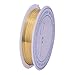 Outus 0.4 mm Bare Copper Wire Tarnish Resistant Copper Wire for Jewelry Beading and Craft Making, 3 Pieces