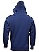adidas Men's Essentials 3-Stripe Full Zip Fleece Hoodie, Collegiate Navy/White, Large
