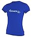 O'NEILL Basic Skins S/S Rash Tee Tahitian Blue LG (US 9-11)