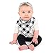 10-Pack Baby Bandana Drool Bibs for Drooling and Teething, 100% Organic Cotton, Soft and Absorbent, Hypoallergenic Unisex Bibs for Baby Boys & Girls - Baby Shower Gift Set by Ana Baby