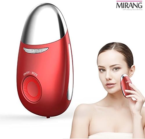 [MIRANG] Ms Egg Heating Skincare Device - 42°C Heating and Vibration LED Therapy Massager for Youth Skin