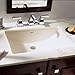 American Standard 0614000.020 Studio Ceramic Undermount Rectangular Bathroom Sink, 18'' L x 12'' W x 16.43'' H, White