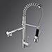 Rozin Commerical Kitchen Faucet with Sprayer,Single Handle Pull Down Sprayer Kitchen Sink Faucet Chrome