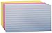 Ruled Color Index Cards 3