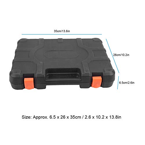 Werkzeugset im Koffer, 45-teiliges Werkzeugkoffer, Handwerkzeugset DIY Schraubenschlüssel Hardware Reparatur… – Bild 4